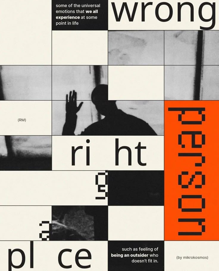 Collage zine template